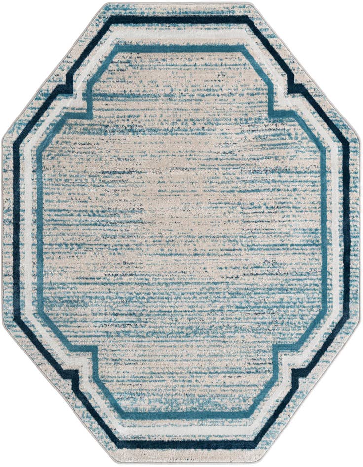 Detail image of 6' x 6' Oasis Octagon Rug