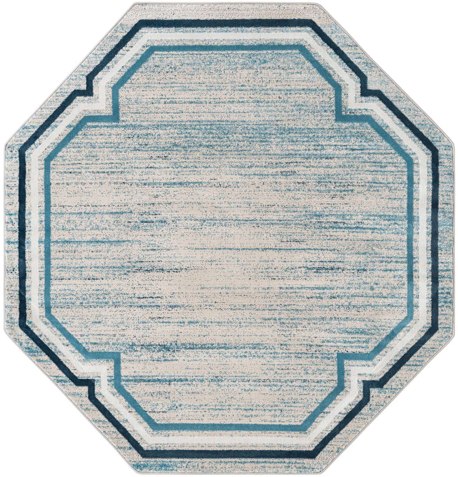 215cm x 215cm Oasis Alfombra octágono
