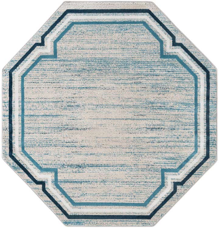 215cm x 215cm Oasis Alfombra octágono