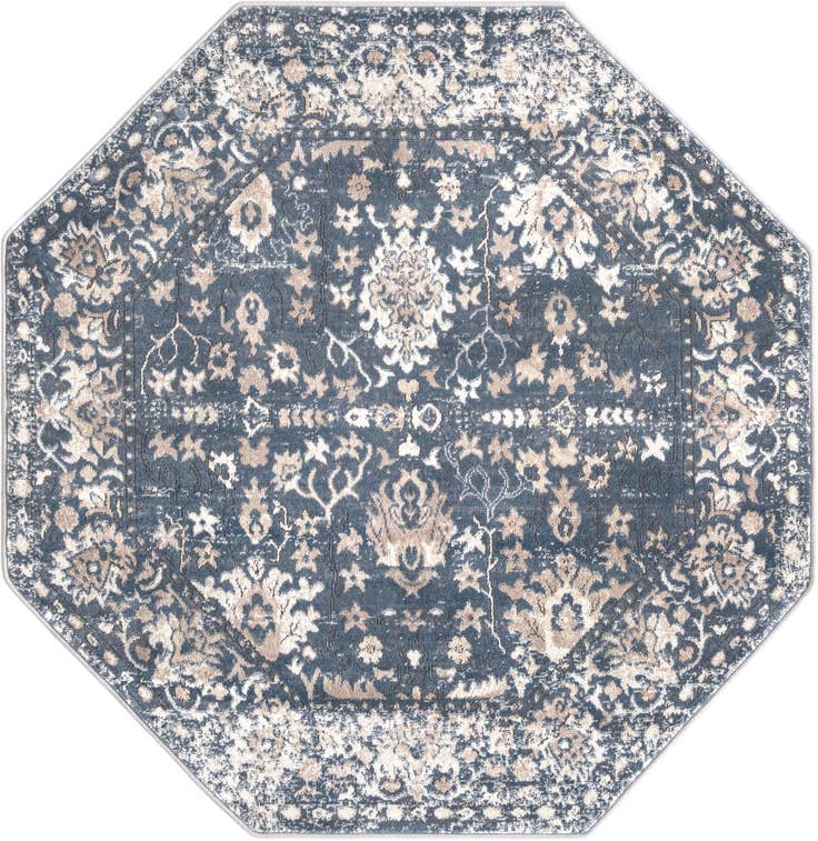 Detail image of 5' 3 x 5' 3 Oregon Octagon Rug