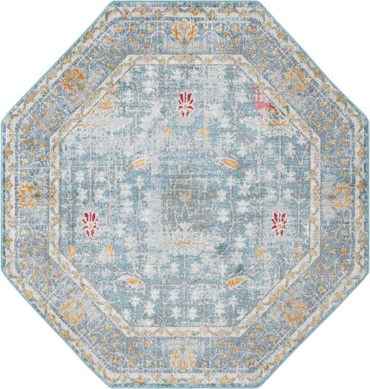 185cm x 185cm Paragon Tapis Octogone