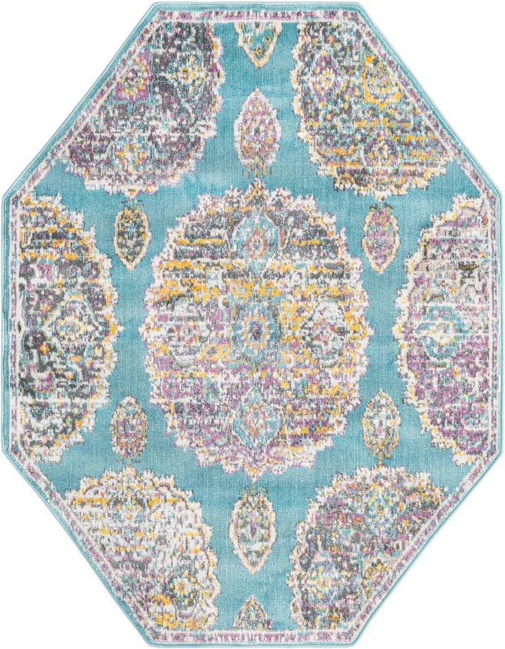 Detail image of 4' x 4' Paragon Octagon Rug