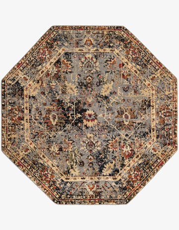 5' 3 x 5' 3 Saturn Octagon Rug
