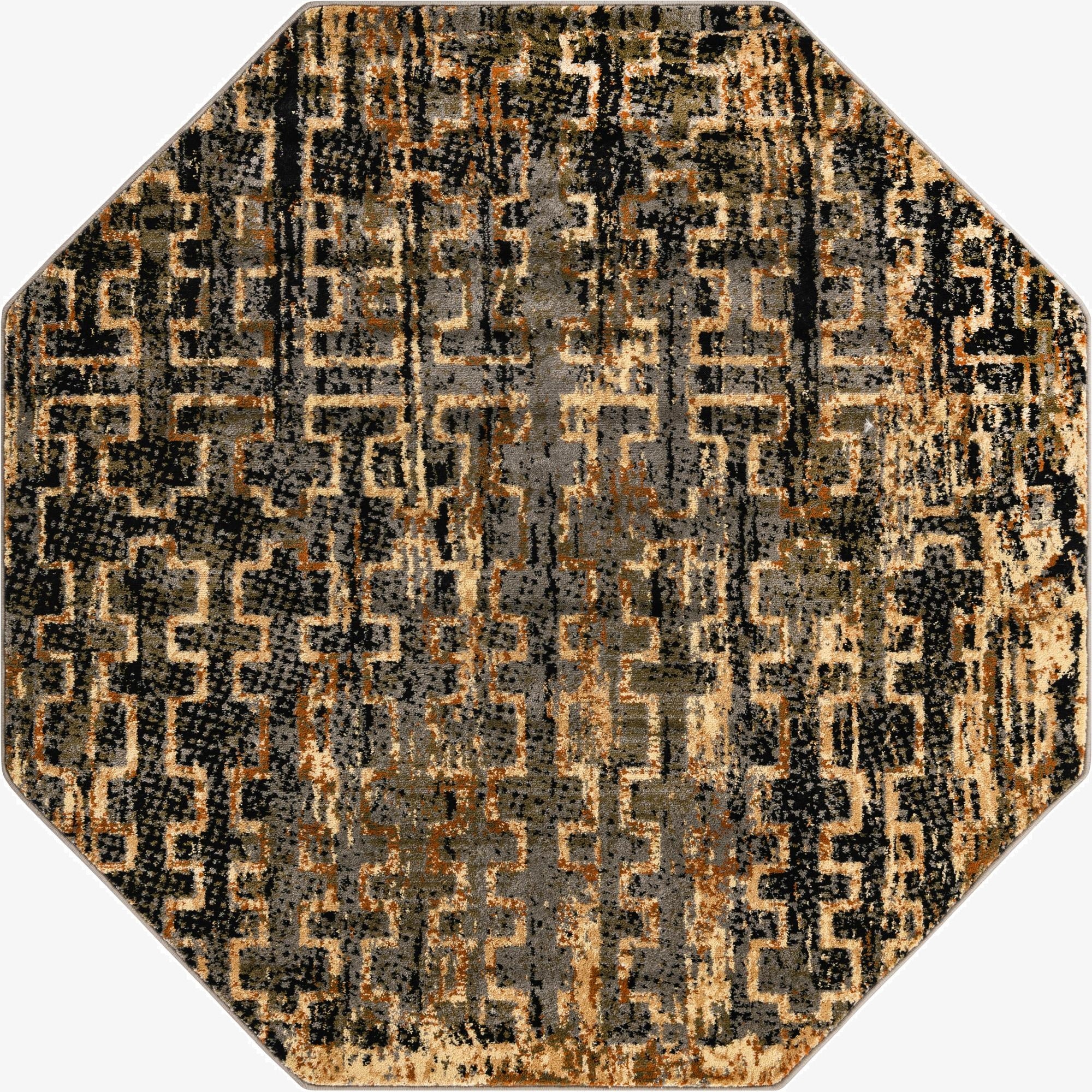 5' 3 x 5' 3 Saturn Octagon Rug