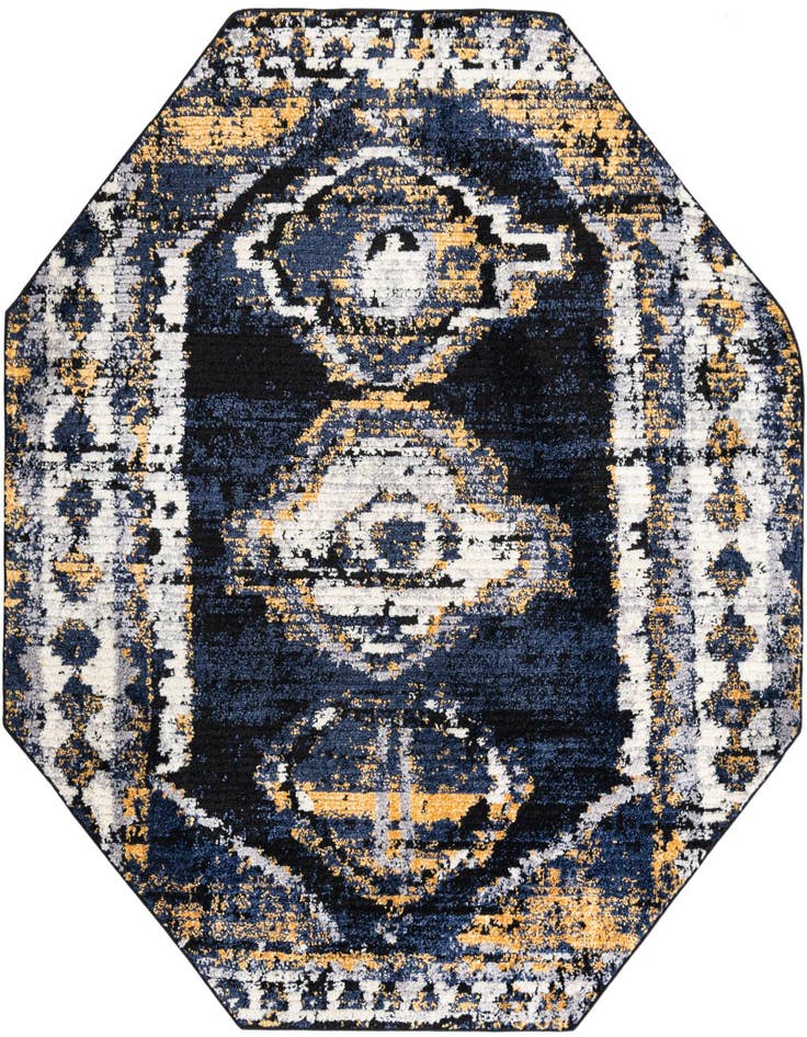Detail image of 7' 10 x 7' 10 Tagine Octagon Rug