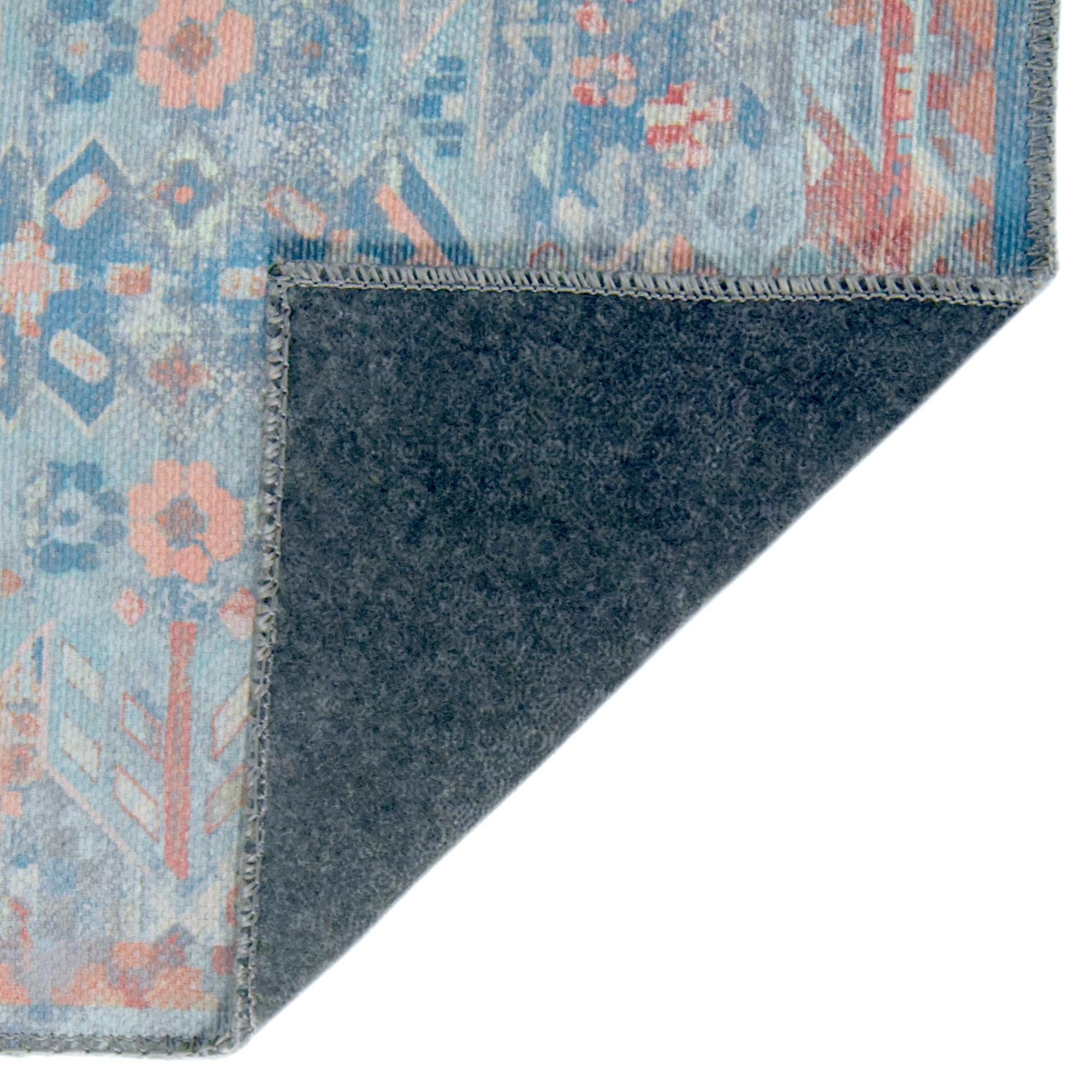 7' 7 x 7' 7 Washable Timeless Octagon Rug