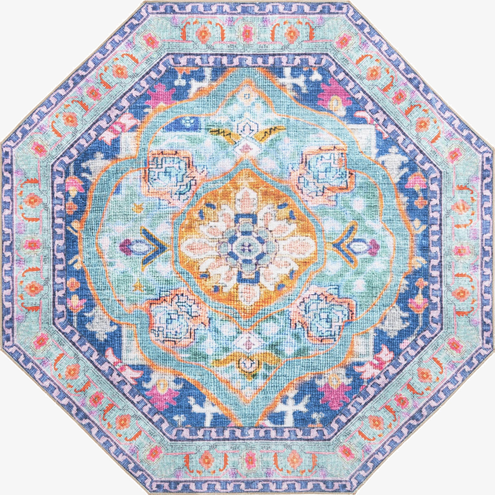 5' 3 x 5' 3 Timeless Octagon Rug
