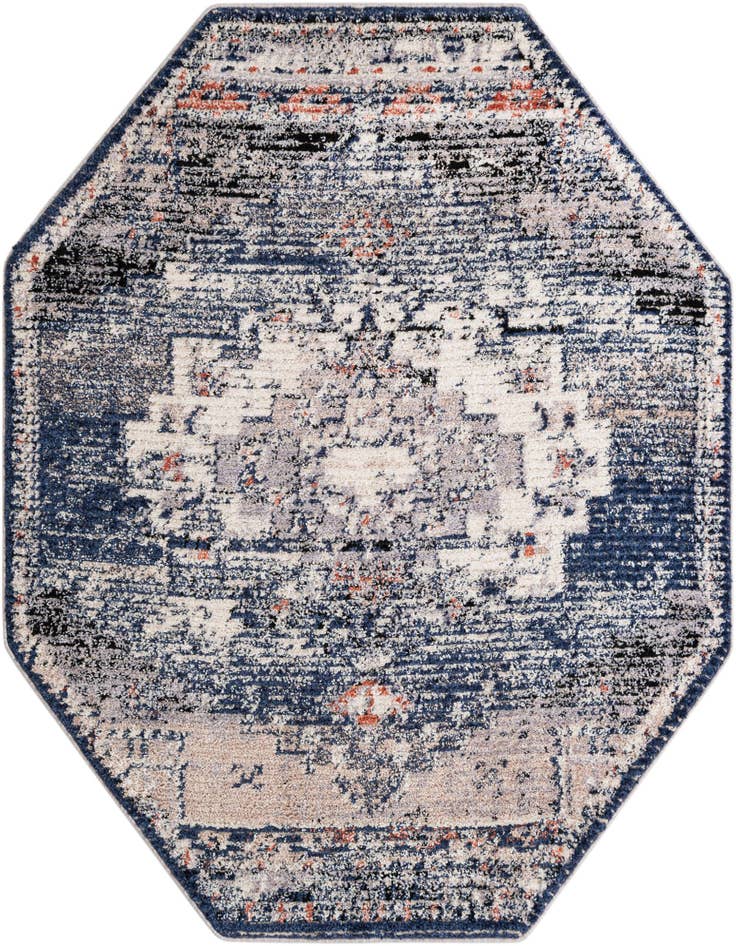 Detail image of 7' x 7' Tucson Octagon Rug