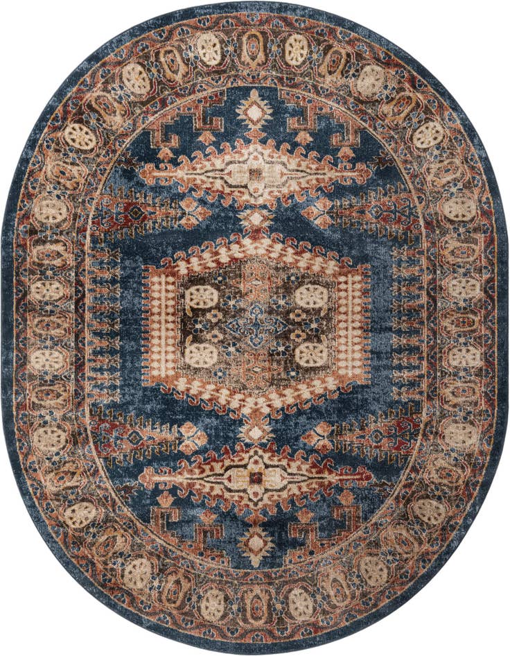 Detail image of 7' 10 x 10' Arcadia Oval Rug