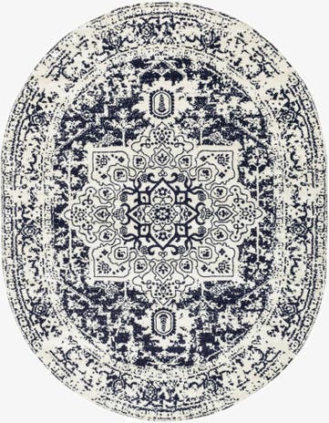 Blue Arlington Oval Rug