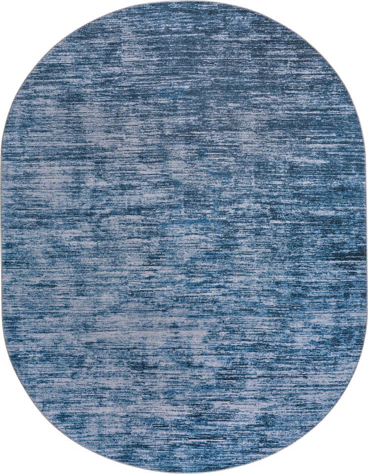 Detail image of 7' 6 x 10' 6 Asha Oval Rug