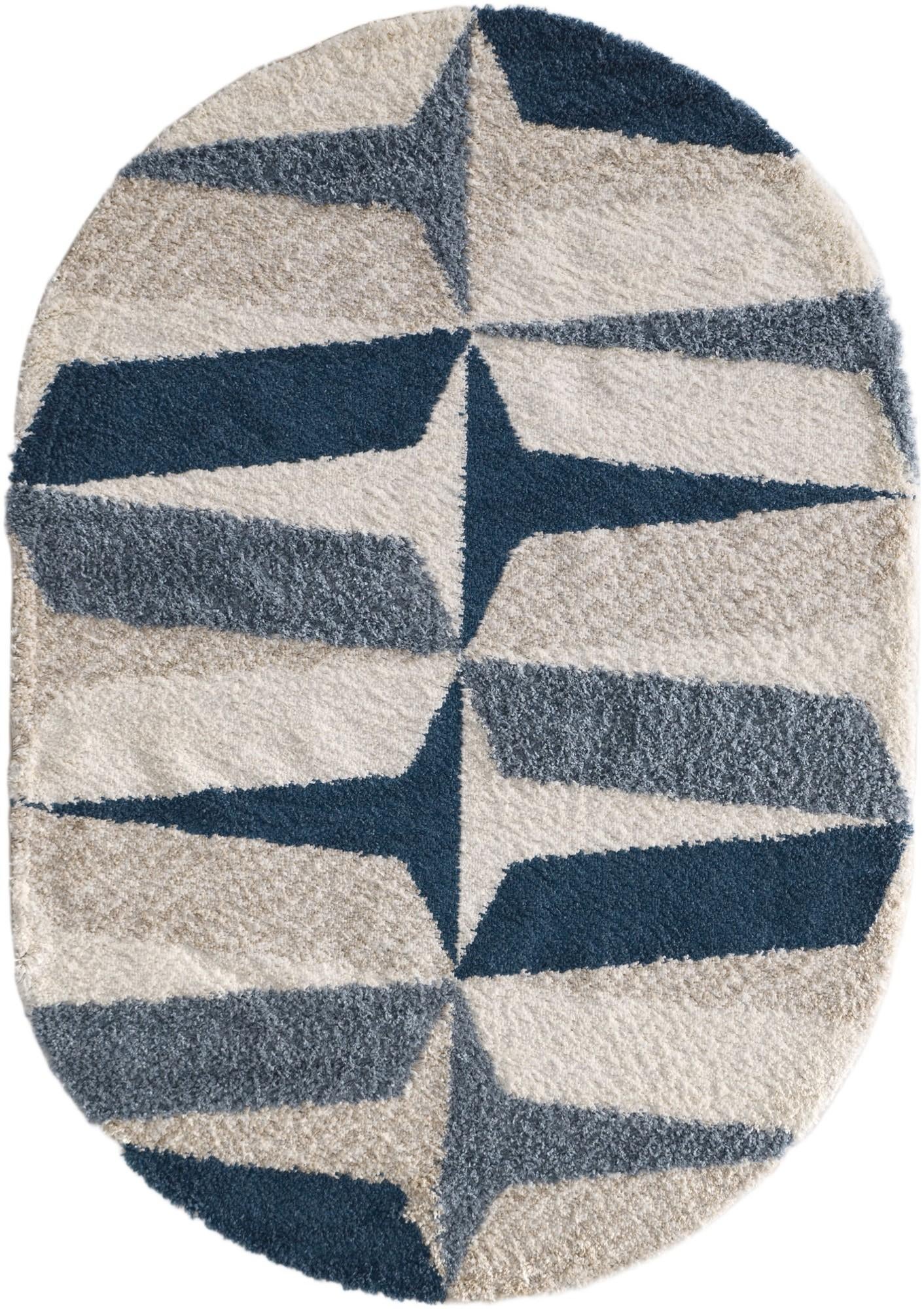 7' x 10' Athena Shag Oval Rug