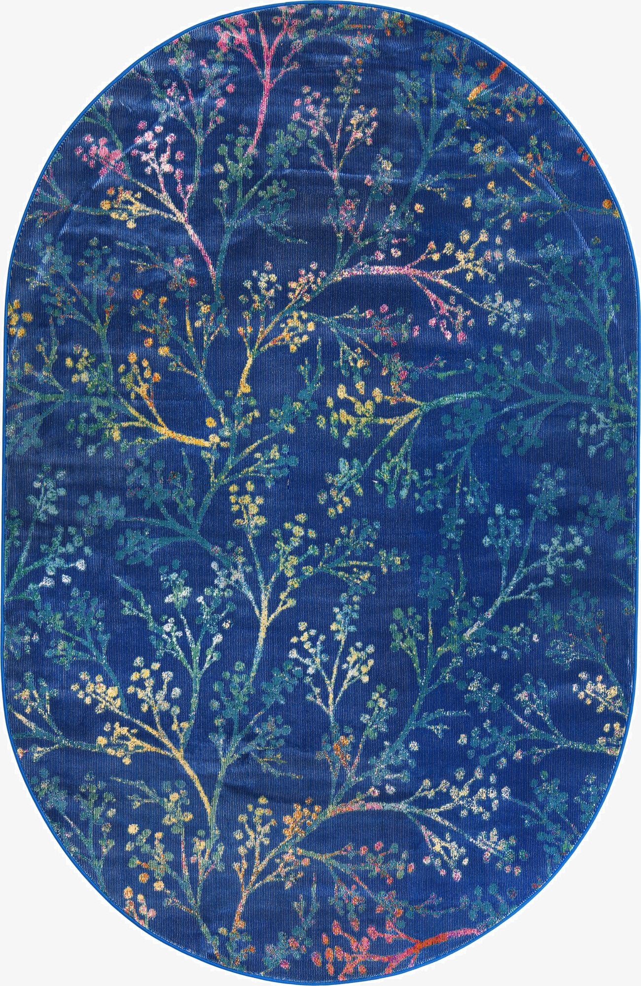 5' 3 x 7' 10 Blossom Oval Rug