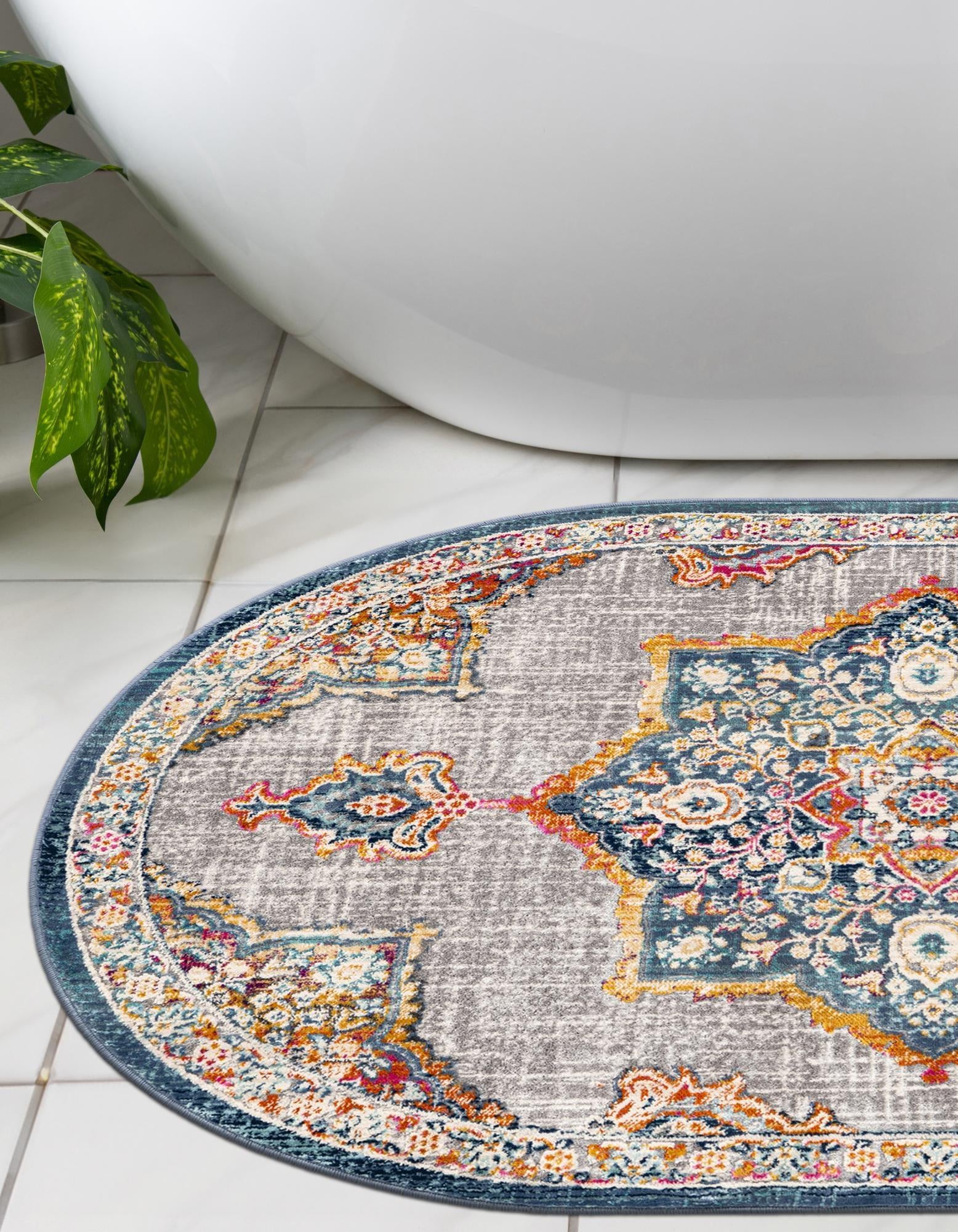 3' 7 x 5' 3 Budapest Oval Rug
