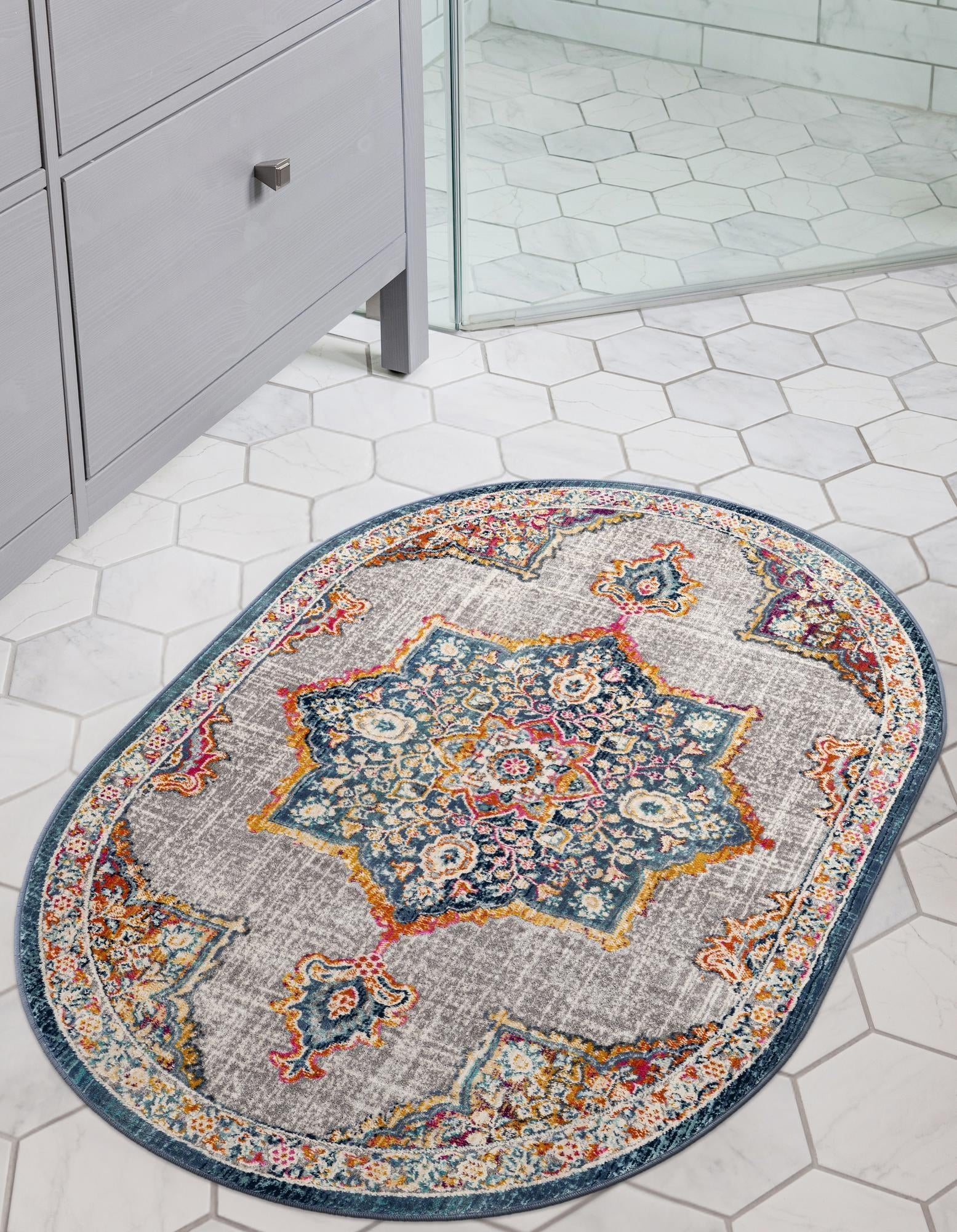 3' 7 x 5' 3 Budapest Oval Rug