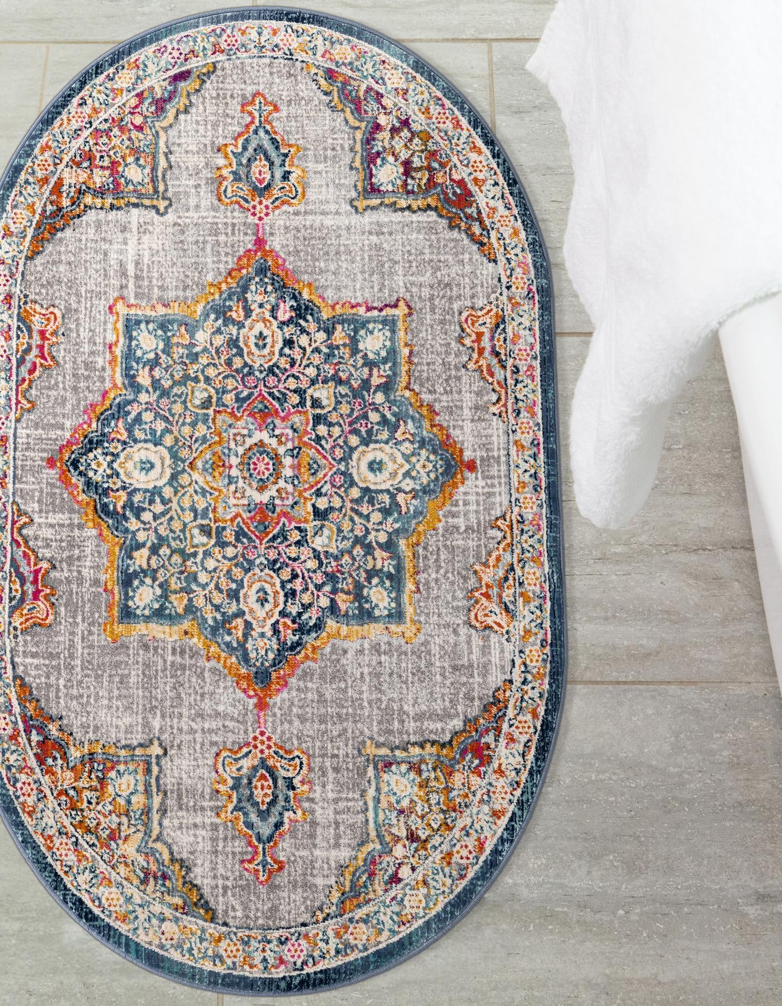 3' 7 x 5' 3 Budapest Oval Rug