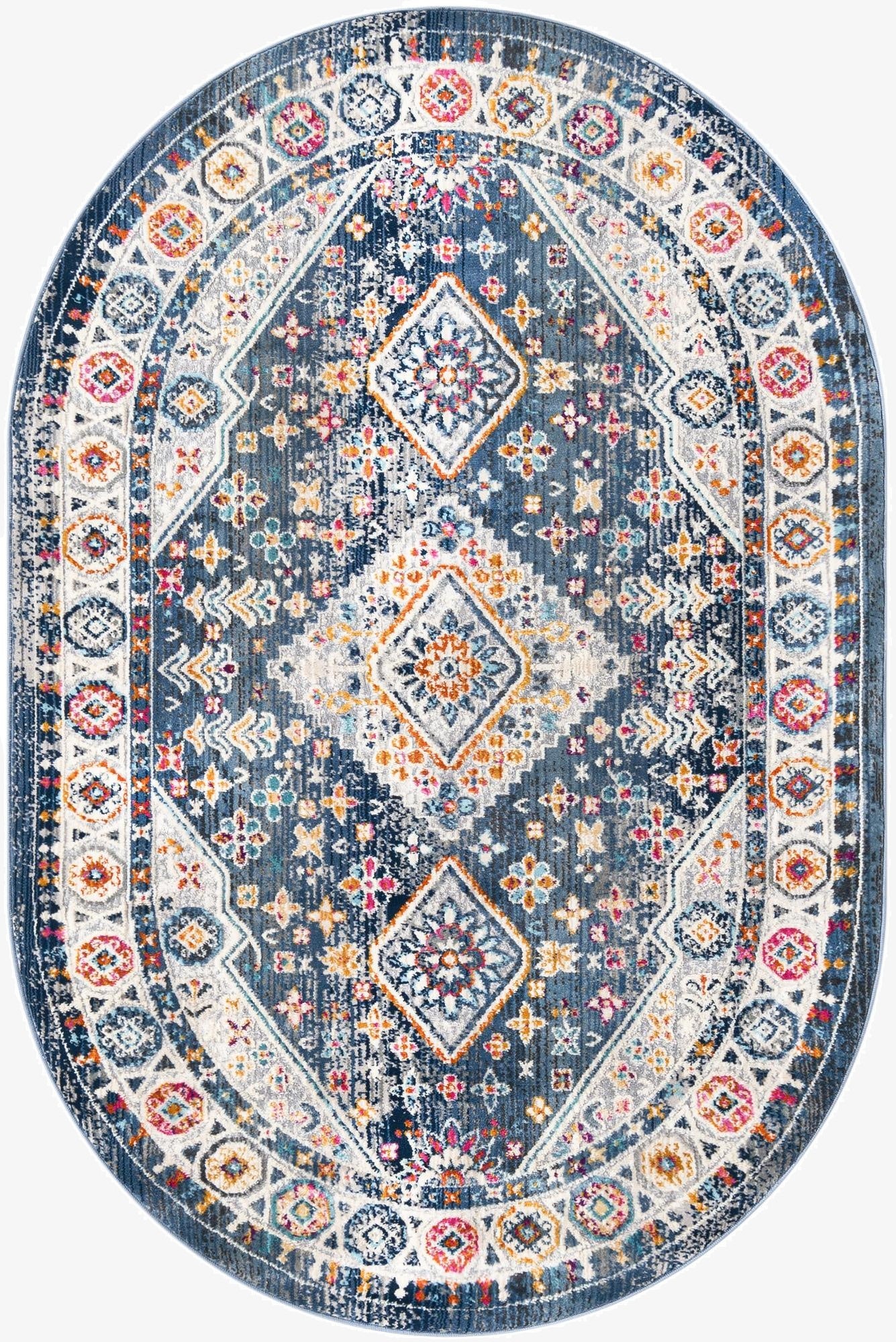 3' 7 x 5' 3 Budapest Oval Rug