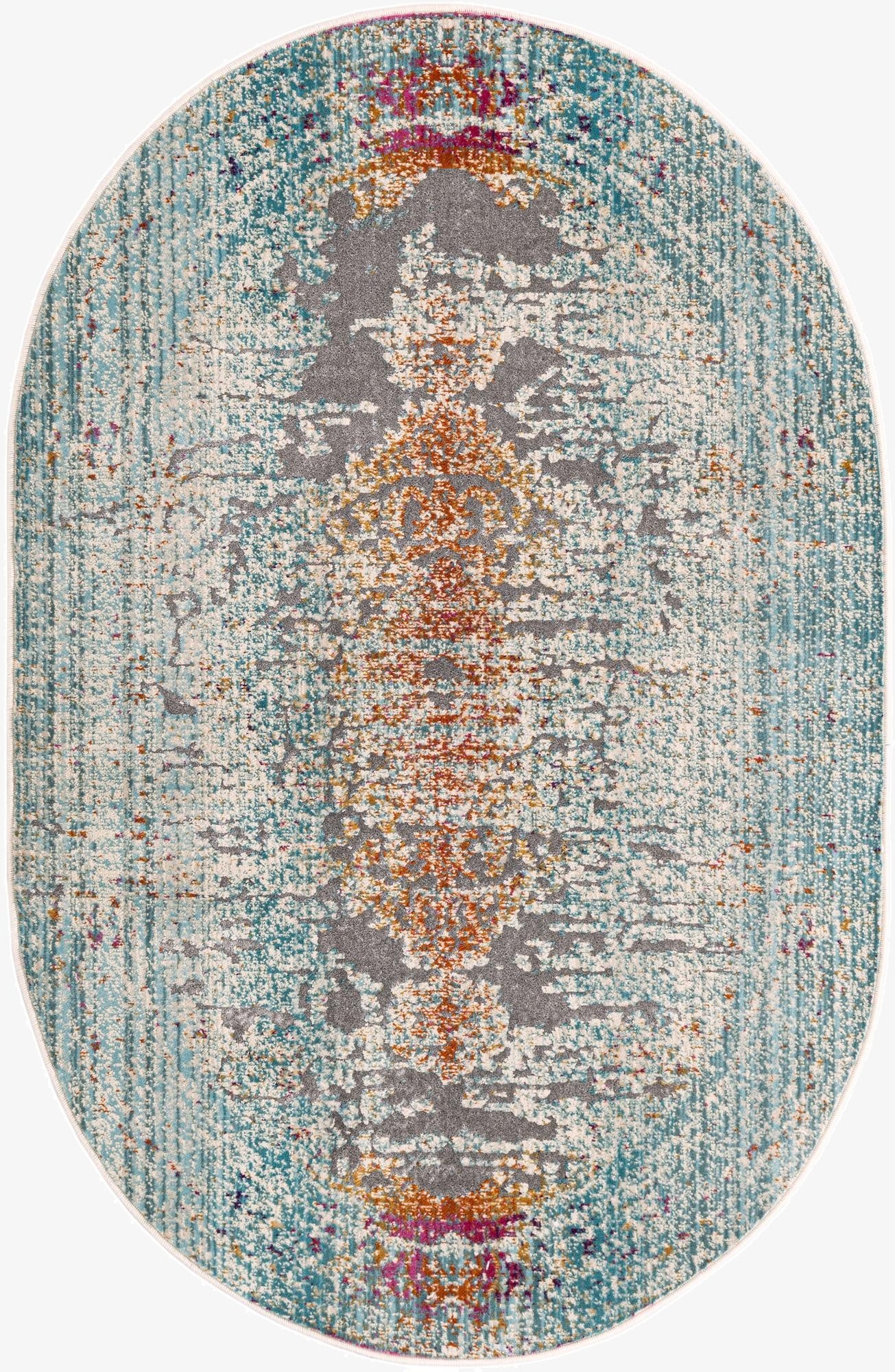 3' 7 x 5' 3 Budapest Oval Rug