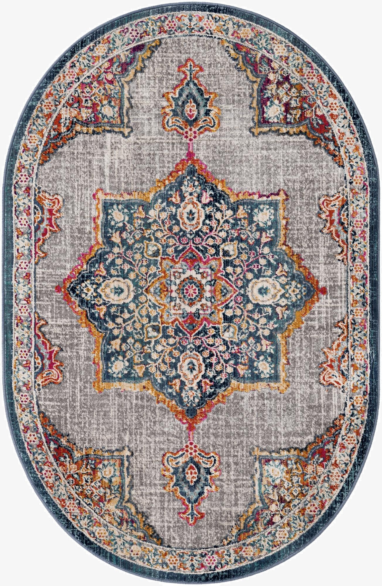 3' 7 x 5' 3 Budapest Oval Rug