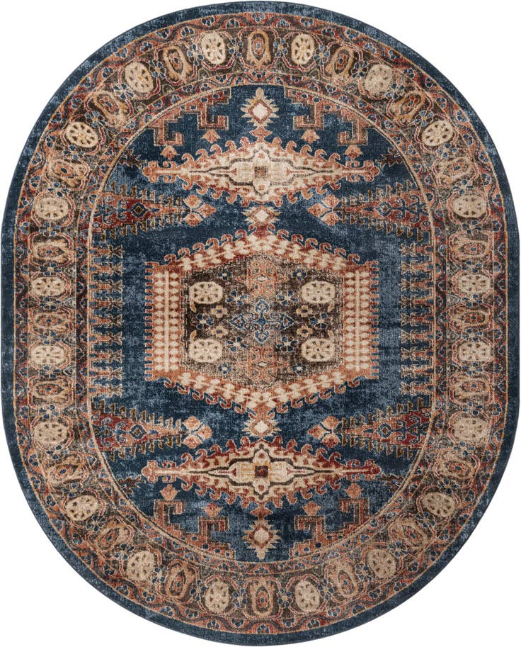 Detail image of 7' 10 x 10' Eden Oval Rug