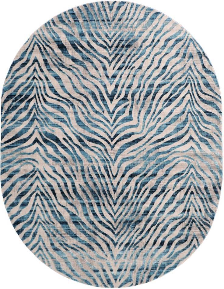 Detail image of 7' 10 x 10' Finsbury Oval Rug