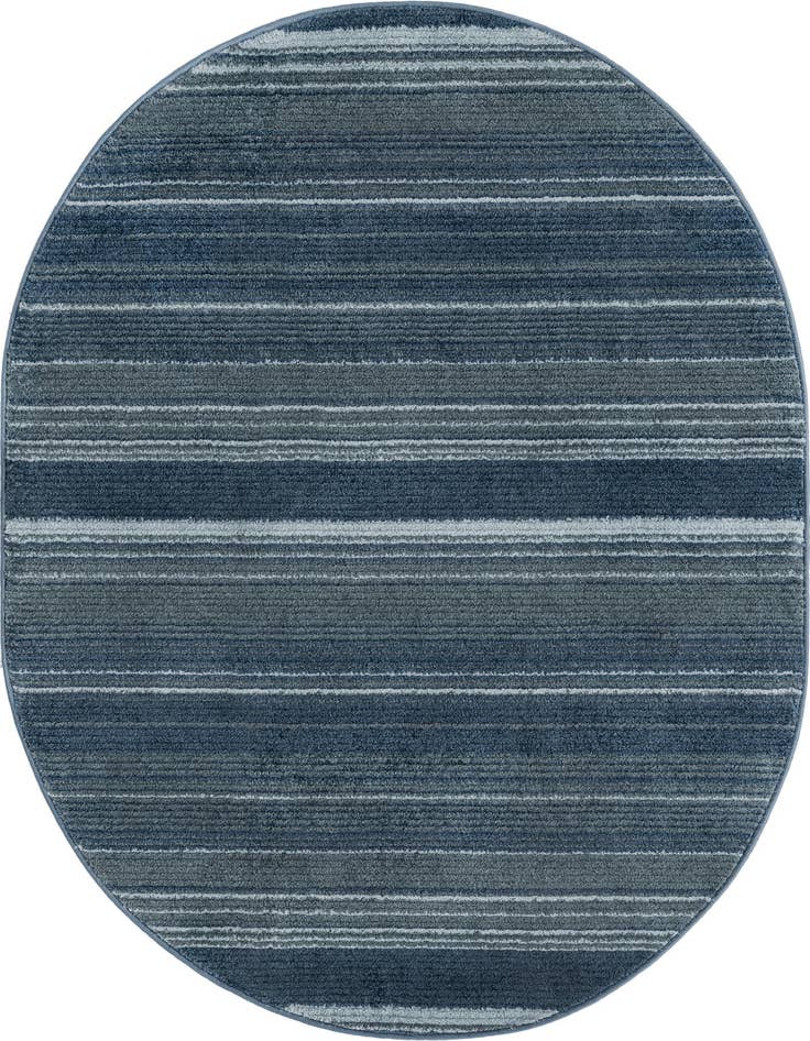 Detail image of 4' x 6' 3 Gemstone Oval Rug
