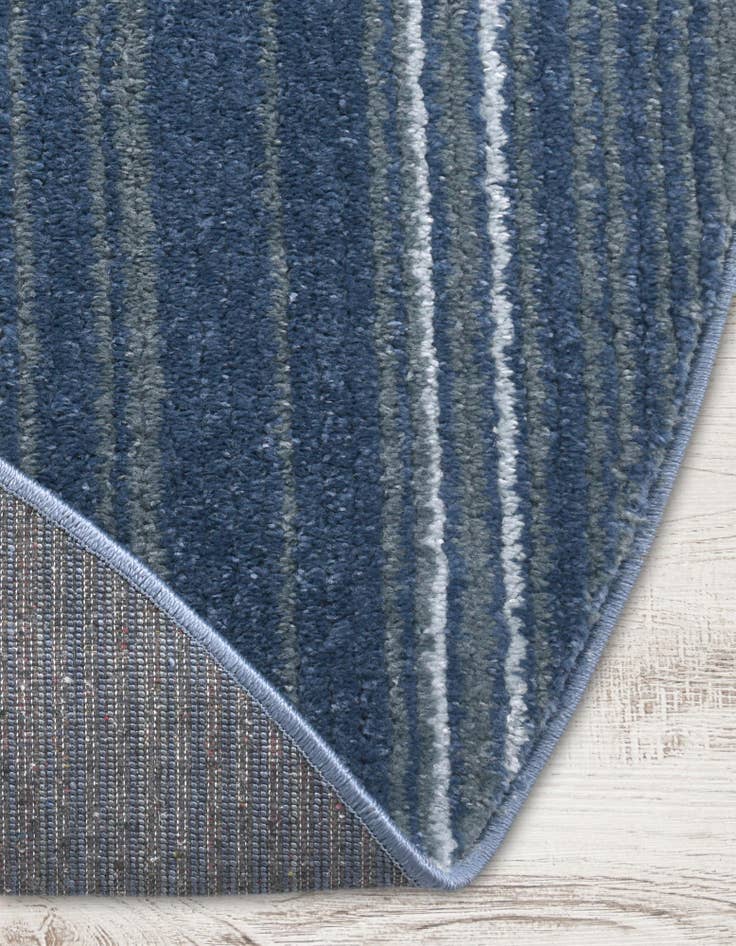 Detail image of 4' x 6' 3 Gemstone Oval Rug