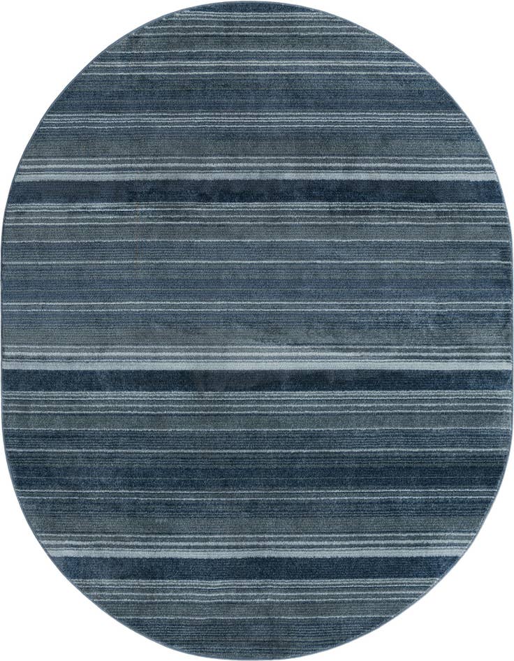 Detail image of 7' 10 x 10' 2 Gemstone Oval Rug