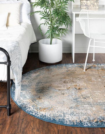 5' 3 x 8' Highbury Oval Rug