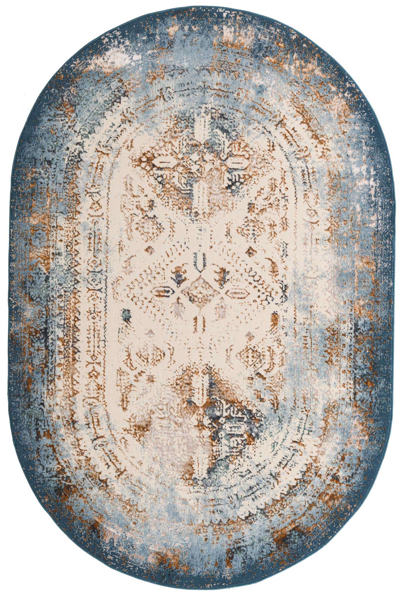 5' 3 x 8' Highbury Oval Rug