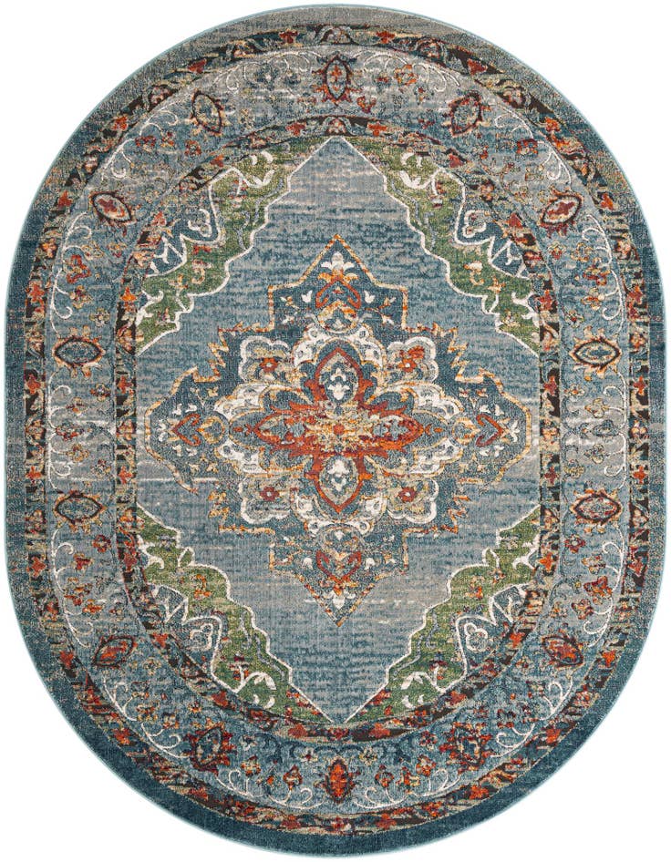 Detail image of 7' 10 x 10' Isabella Oval Rug