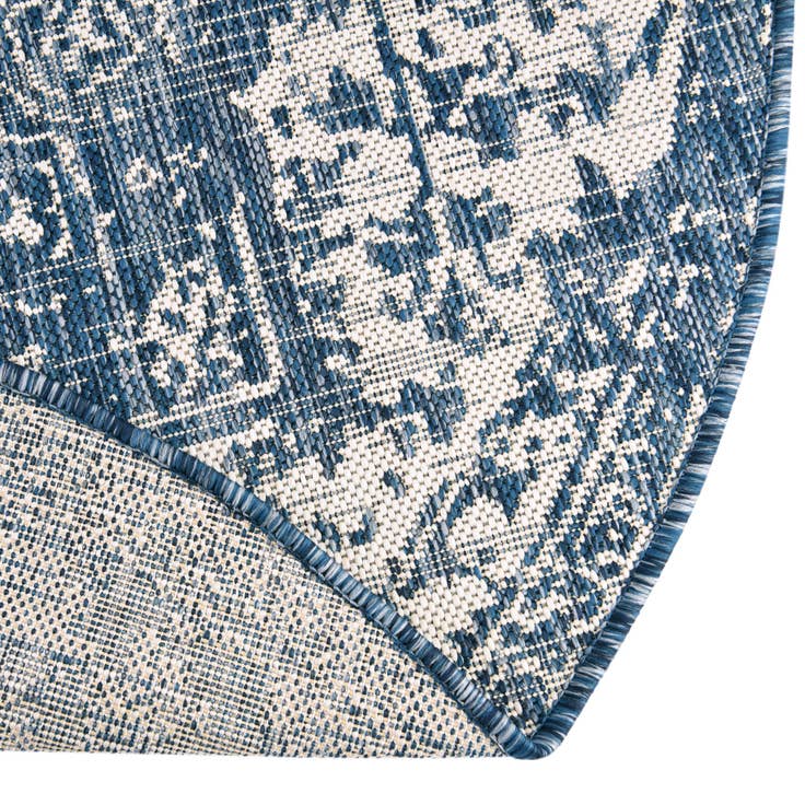 Detail image of 5' 3 x 8' Easy-Clean Jill Zarin Dubai Indoor / Outdoor Oval Rug