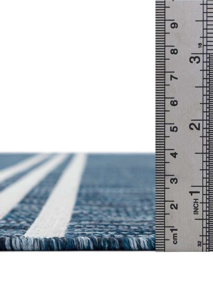 7' 10 x 10' Easy-Clean Jill Zarin Anguilla Indoor / Outdoor Oval Rug