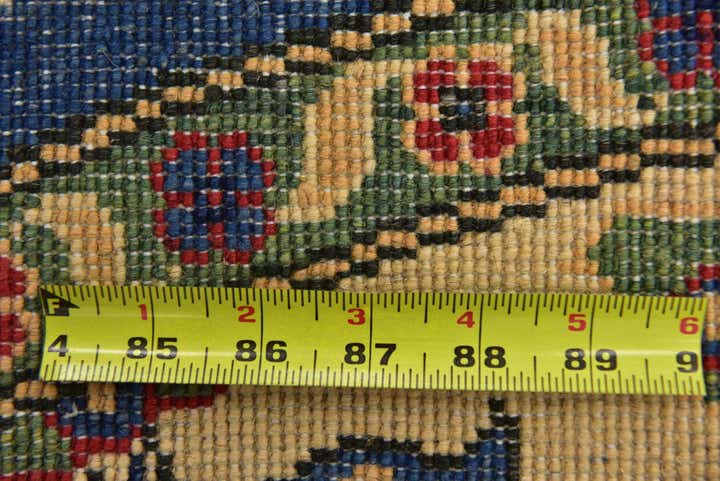 6' 6 x 6' 8 Hand Knotted Kazak Oval Rug