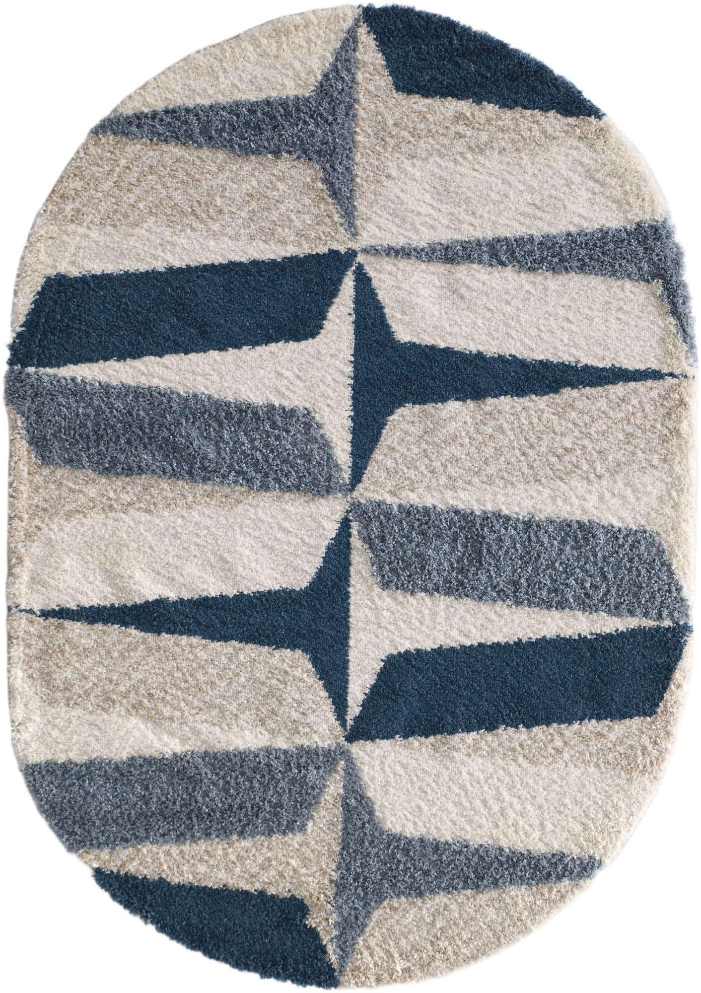 215cm x 305cm Lagom Shag Oval Rug