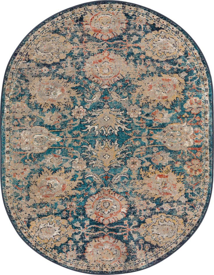 Detail image of 4' x 6' Lola Oval Rug