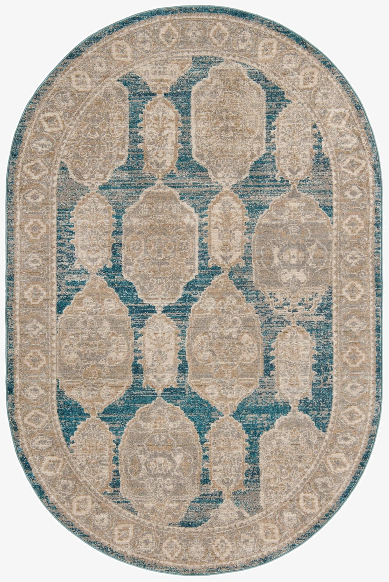 5' 3 x 8' Lola Oval Rug