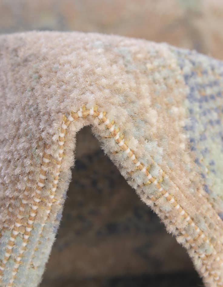 Detail image of 8' x 10' Lotus Oval Rug