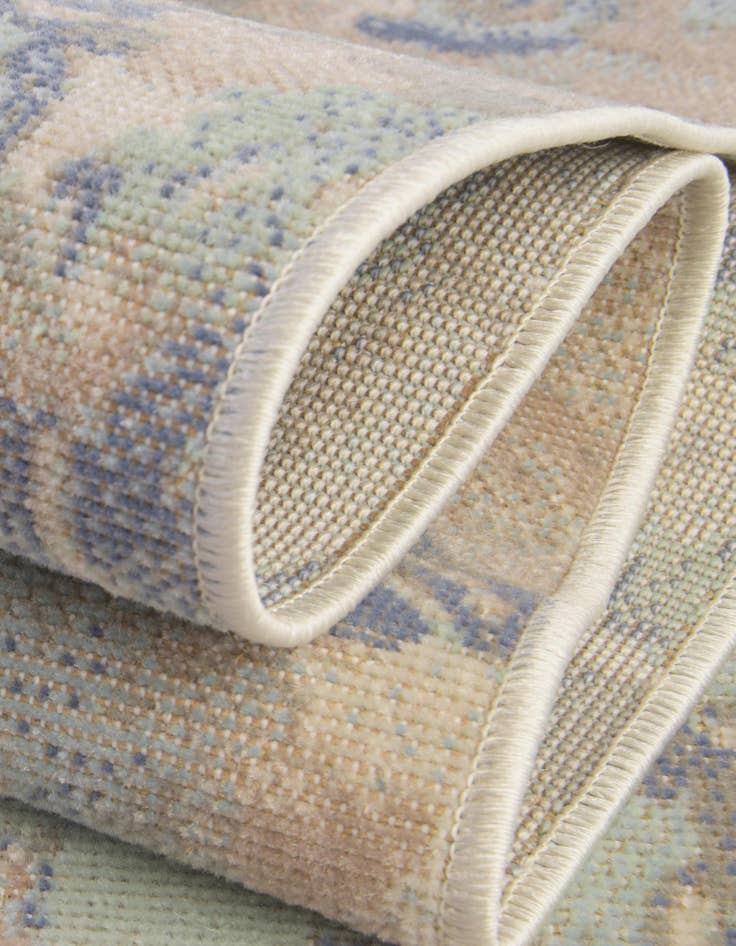 Detail image of 8' x 10' Lotus Oval Rug