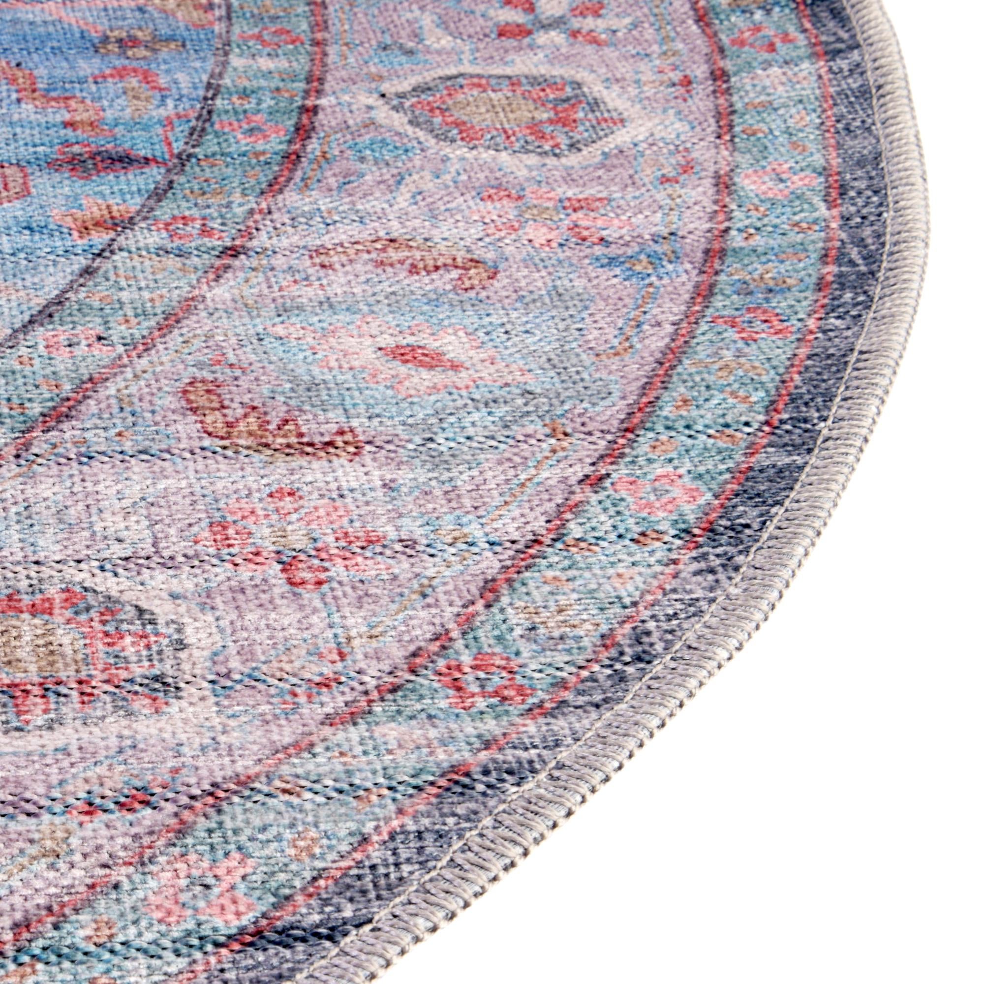2' x 3' Washable Maahru Oval Rug