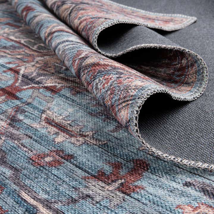 4' x 6' Washable Maahru Oval Rug