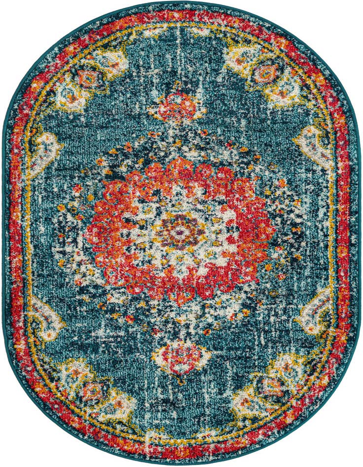 Detail image of 3' x 5' 3 Madeline Oval Rug