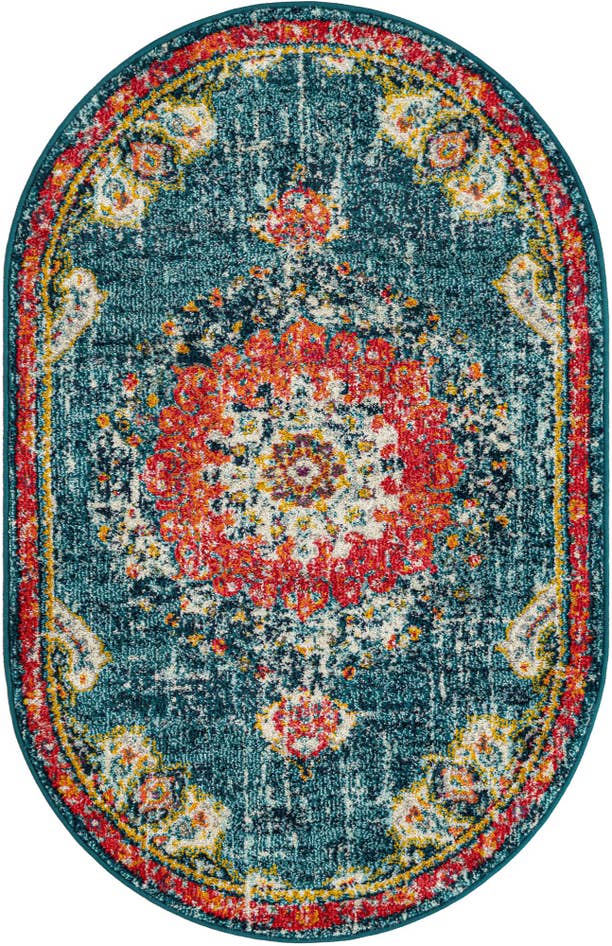 Detail image of 3' x 5' 3 Madeline Oval Rug