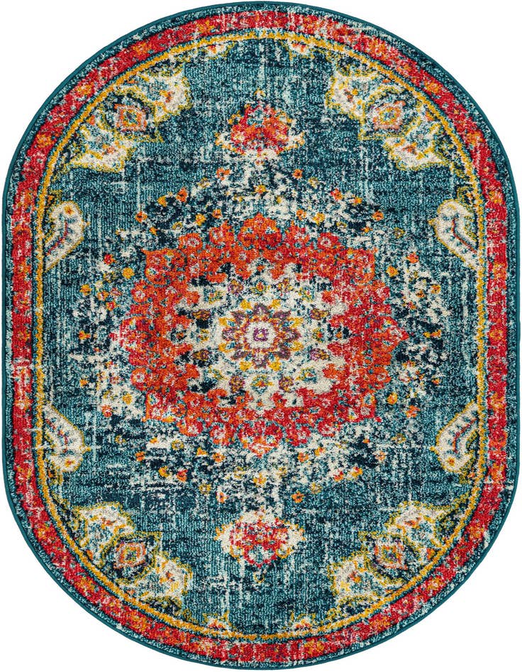 Detail image of 4' x 6' Madeline Oval Rug