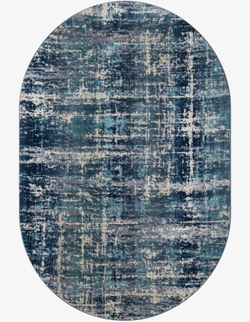3' 7 x 5' 3 Malibu Oval Rug