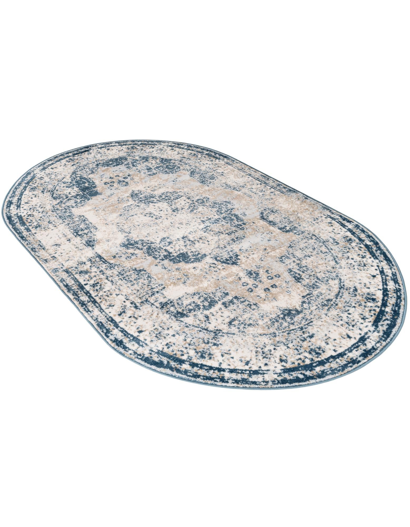 5' 3 x 8' Monaco Oval Rug