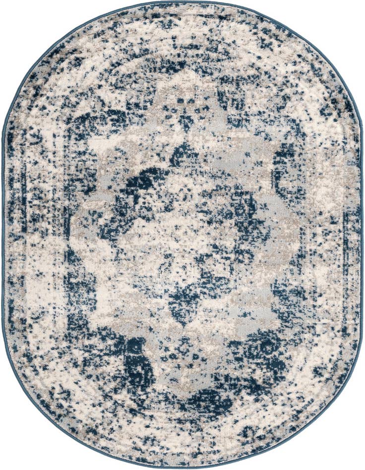 Detail image of 3' x 5' 3 Monaco Oval Rug