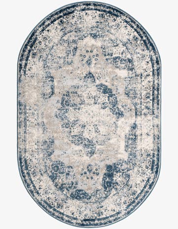 5' 3 x 8' Monaco Oval Rug