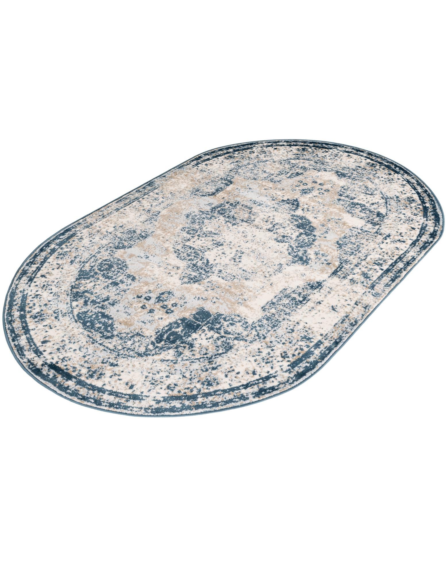 5' 3 x 8' Monte Carlo Oval Rug
