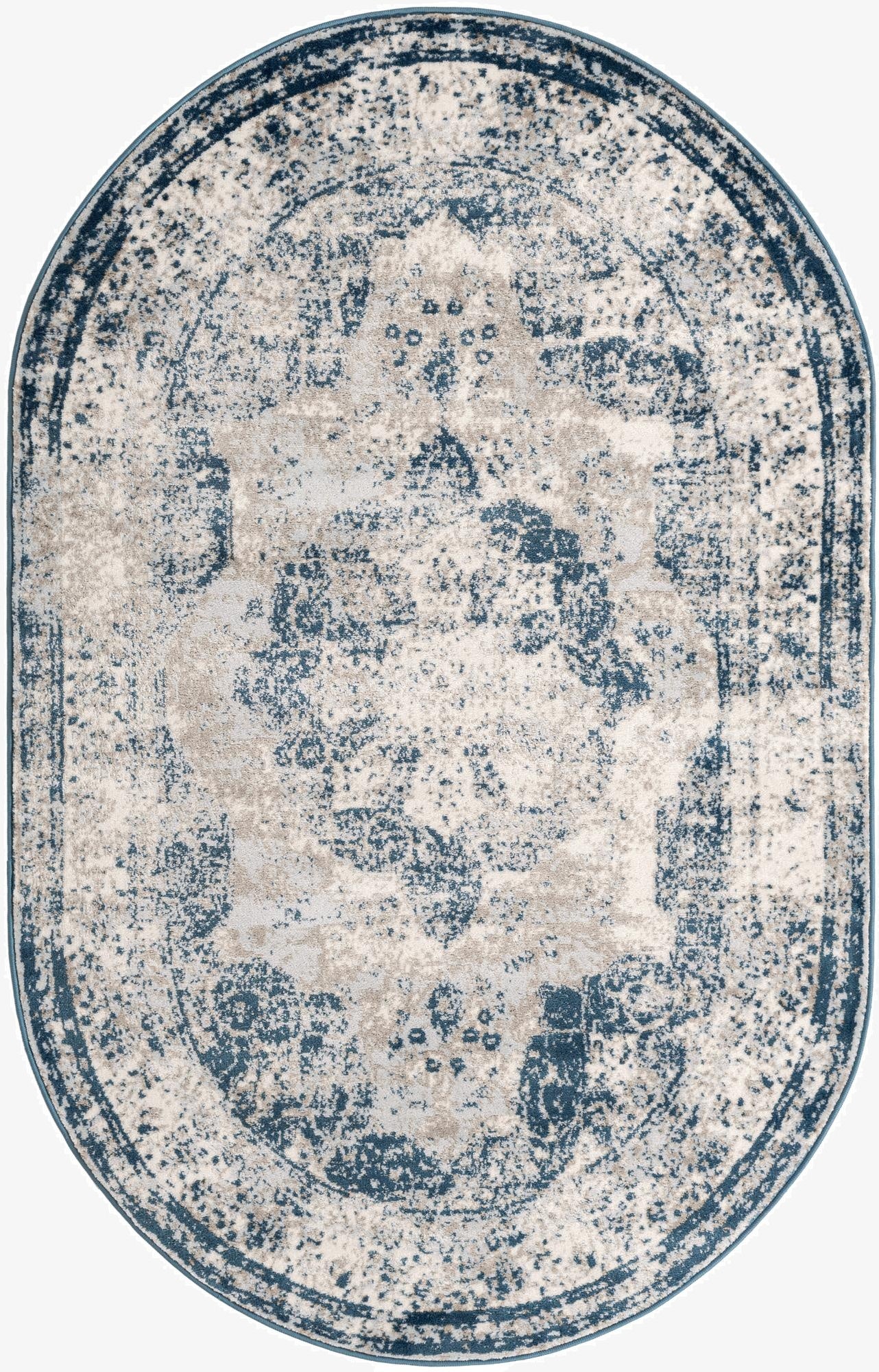 5' 3 x 8' Monte Carlo Oval Rug